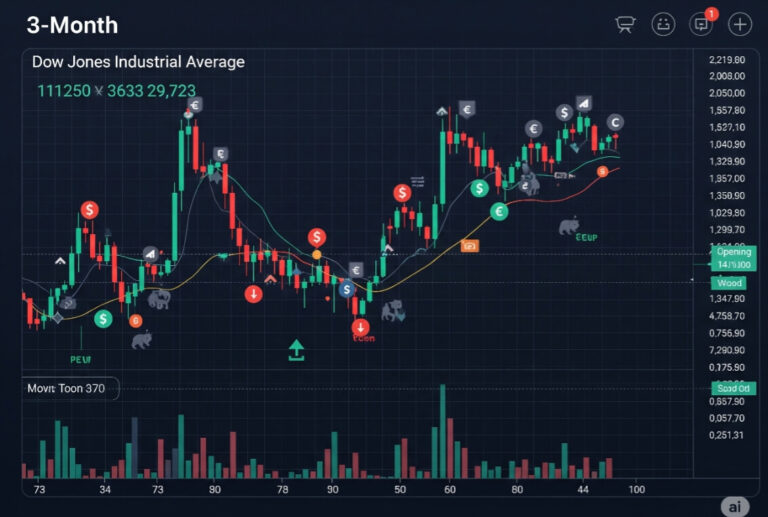 Dow Jones stock markets