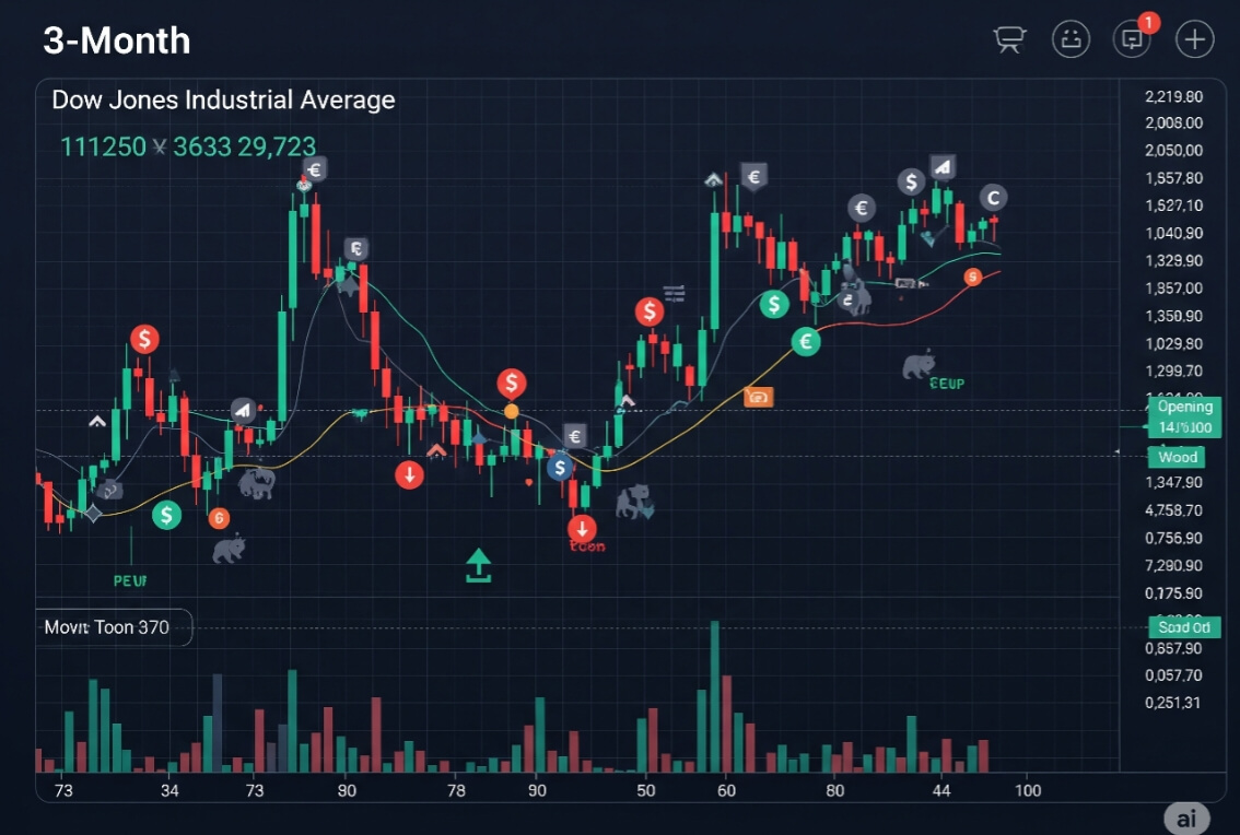 Dow Jones stock markets